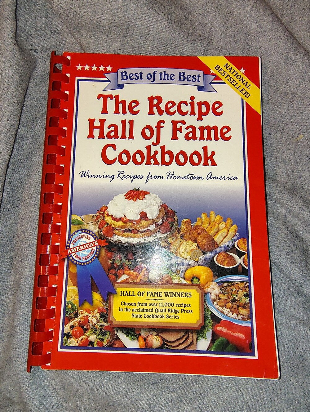 Vintage The Recipe Hall Of Fame Cookbook